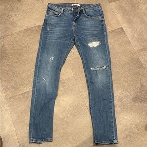 Zara Classic Blue Denim Jeans